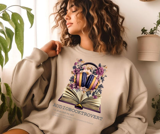 Audiobooktrovert Sweatshirt