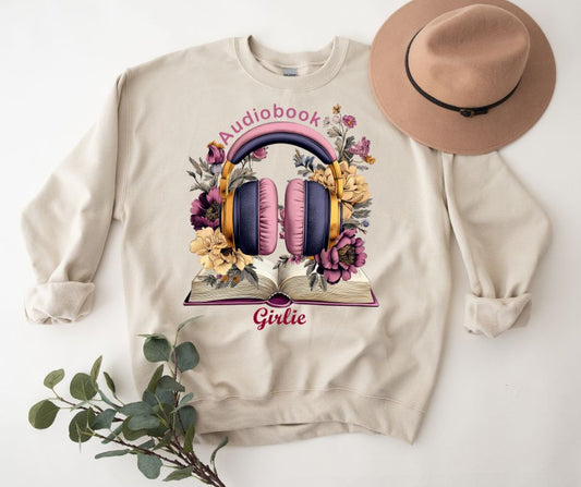 Audiobook Girlie Sweatshirt