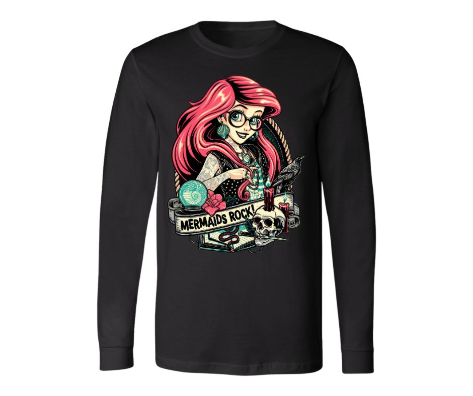 Halloween Mermaid Rocks