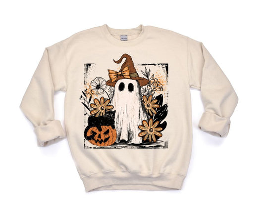 Ghost Halloween Sweatshirt