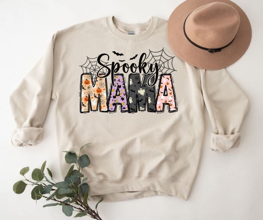 Spooky MAMA Halloween Sweatshirt