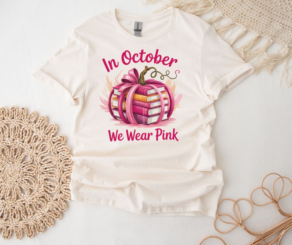 In October We Wear Pink Tee