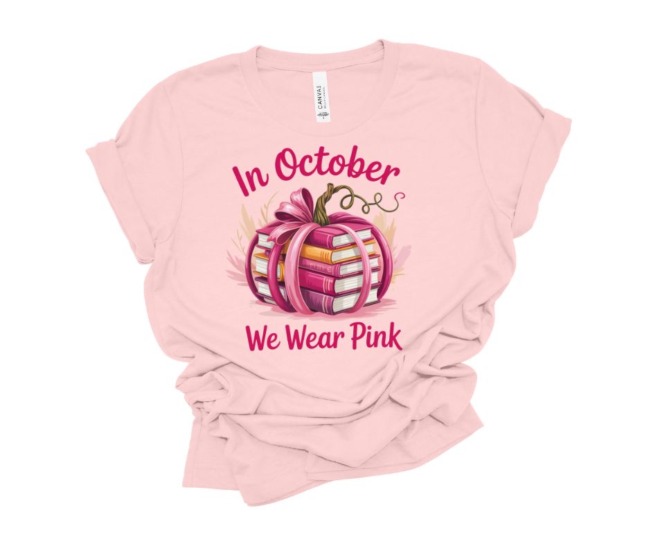 In October We Wear Pink Tee