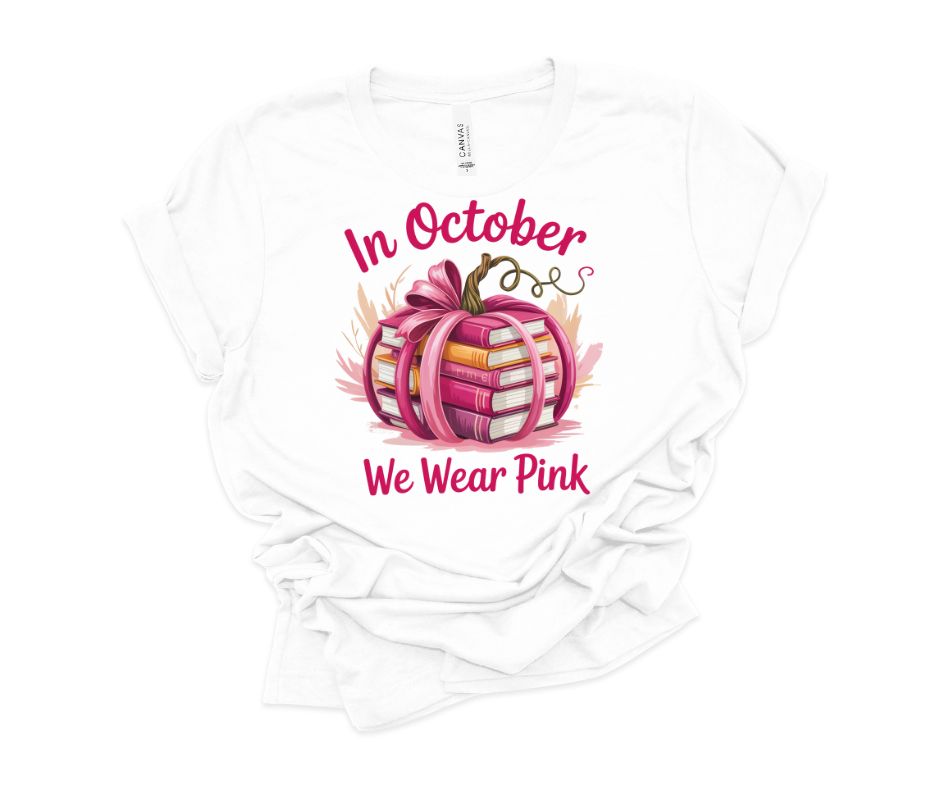 In October We Wear Pink Tee